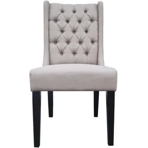 Salto Side Chair With Tufts Cappuccino-M2