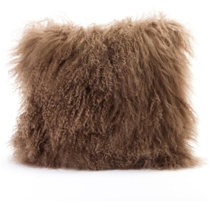 Lamb Fur Pillow - Natural