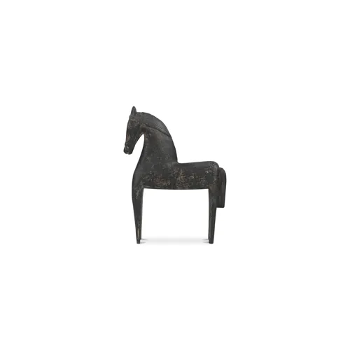Gallant Wooden Sculpture - Black
