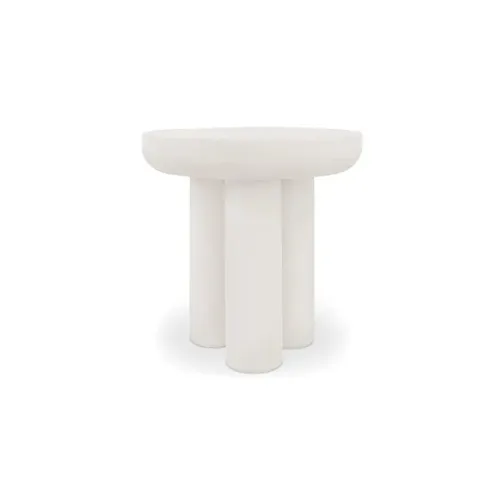 Rocca Side Table - Cream