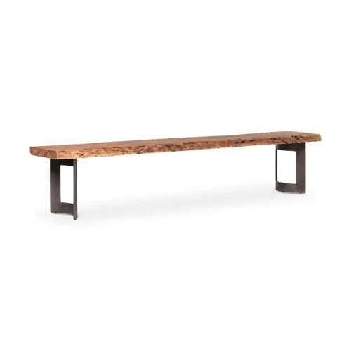 Bent Bench Small Brown