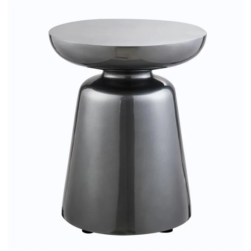 Pedestal Stool Blue