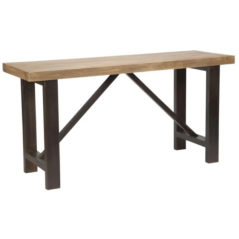 Novo Bar Table With Steel Base