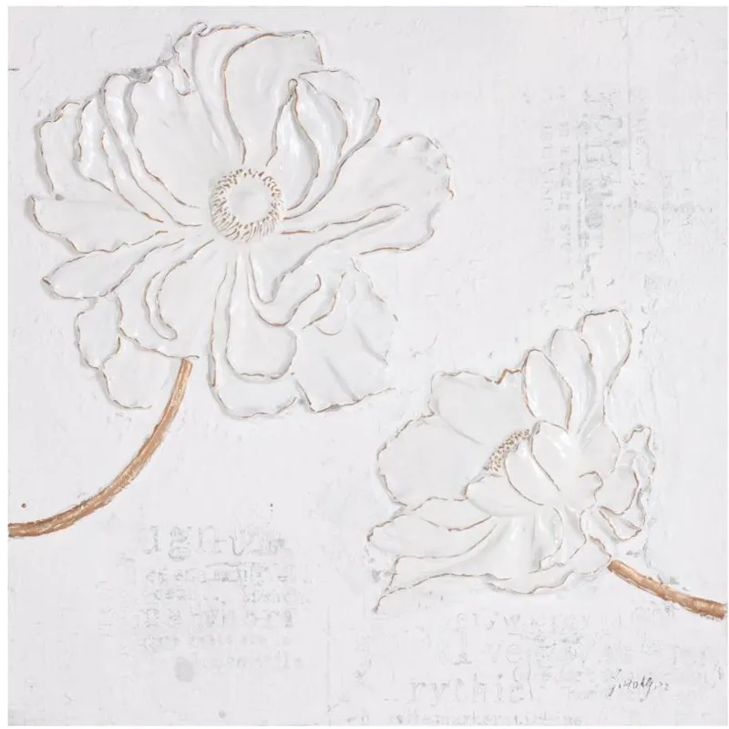 Flower Relief I Wall DÃ©cor