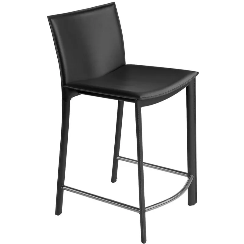 Panca Counter Stool 25.5" Black