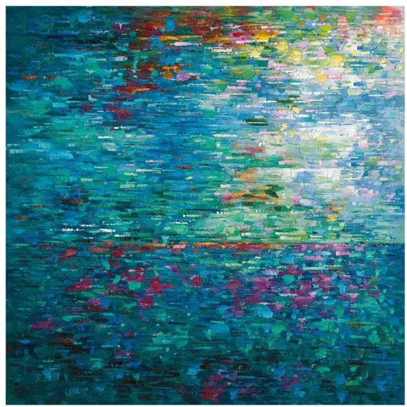 Blue Water Wall DÃ©cor