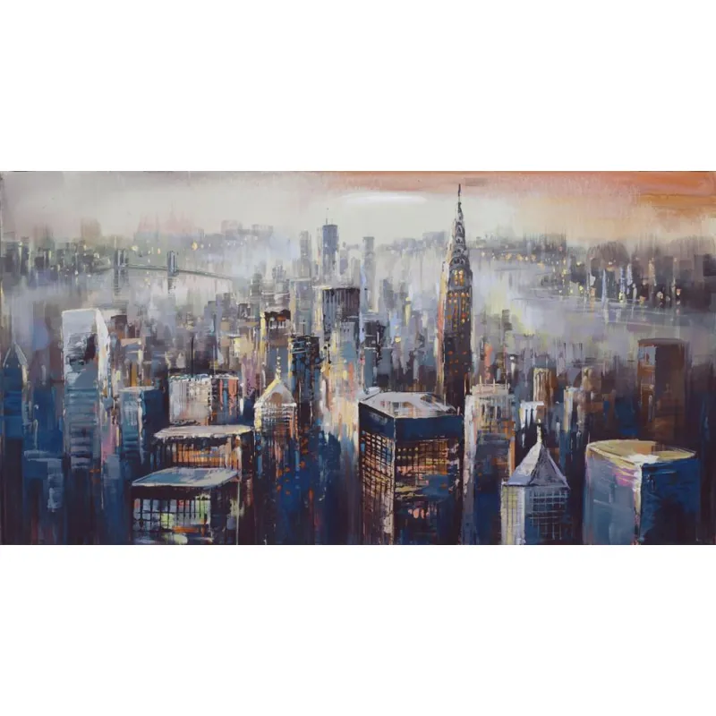 City Dusk Wall DÃ©cor