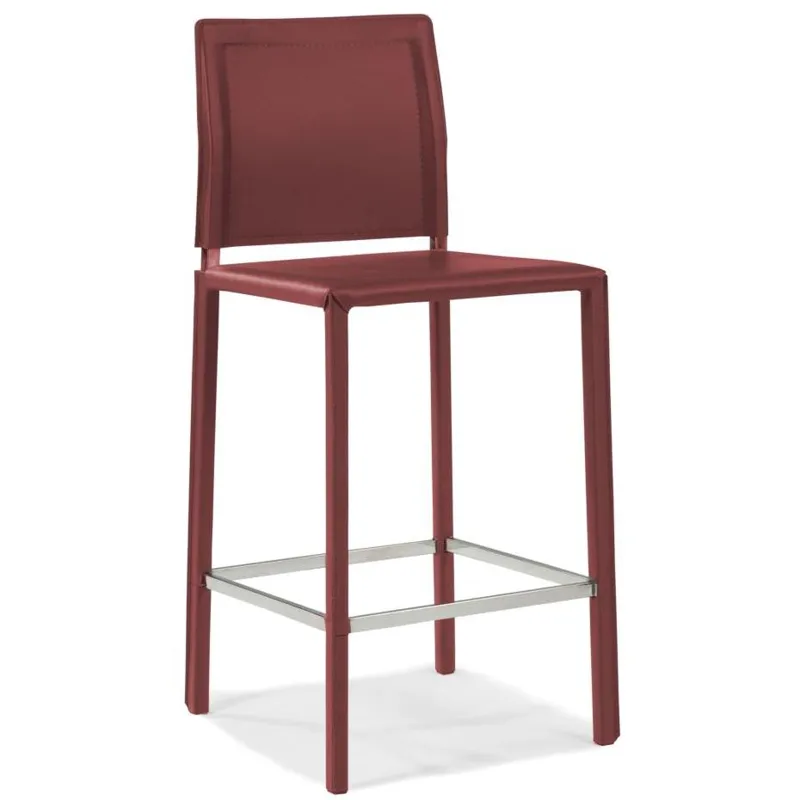 Stallo Counter Stool Dark Red