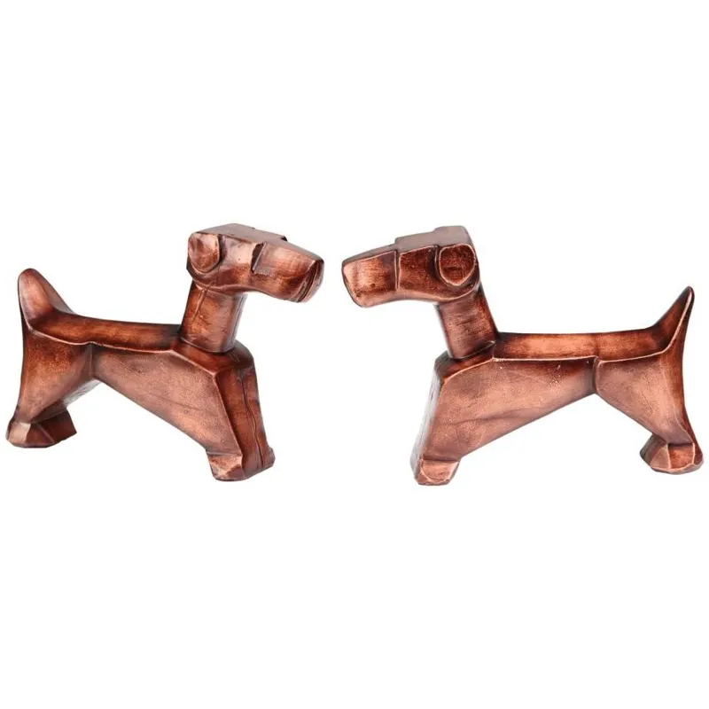 Terrier Bookends Antique