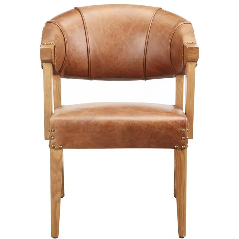 Theodore Club Chair Brown
