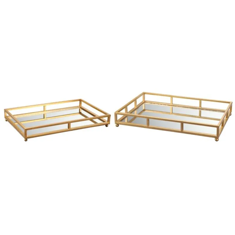 Grid Tray Rectangle Set of 2