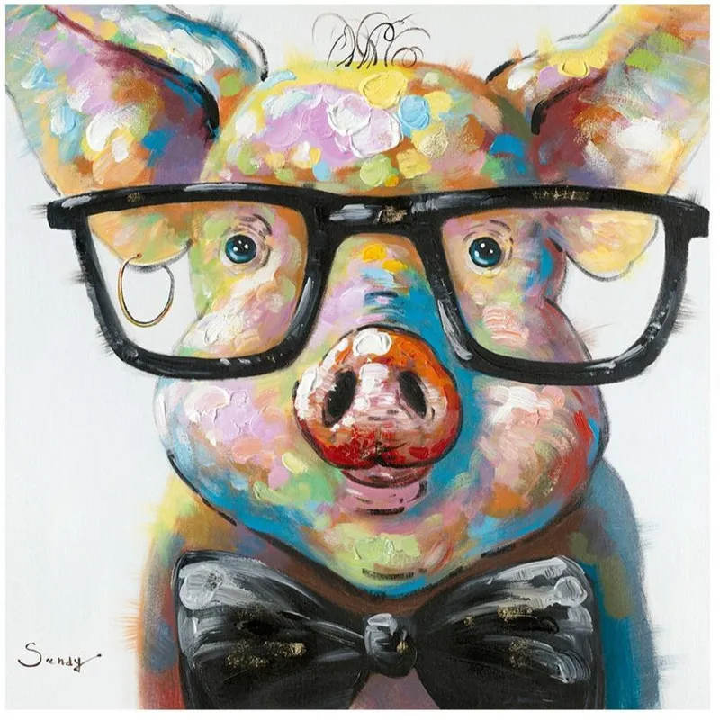 Smart Pig Wall DÃ©cor