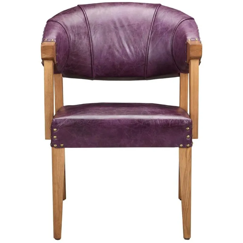 Theodore Club Chair Purple