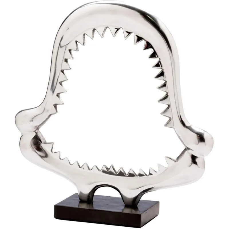 Shark Teeth Silver Large