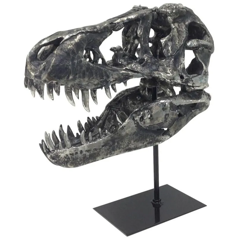 Dinosaur Head On Stand