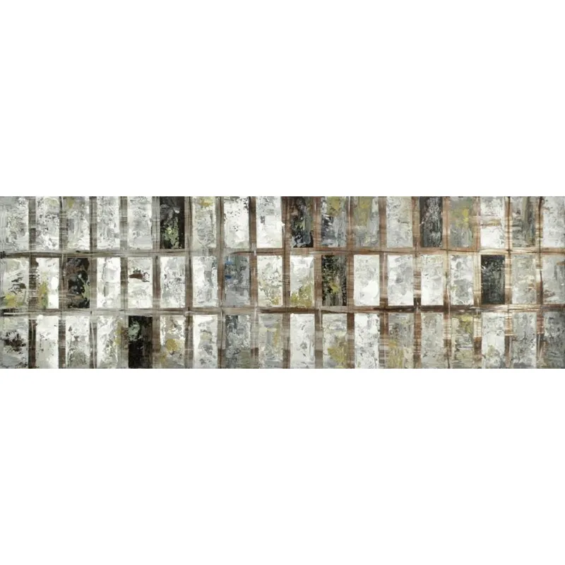 Grey Block Wall DÃ©cor