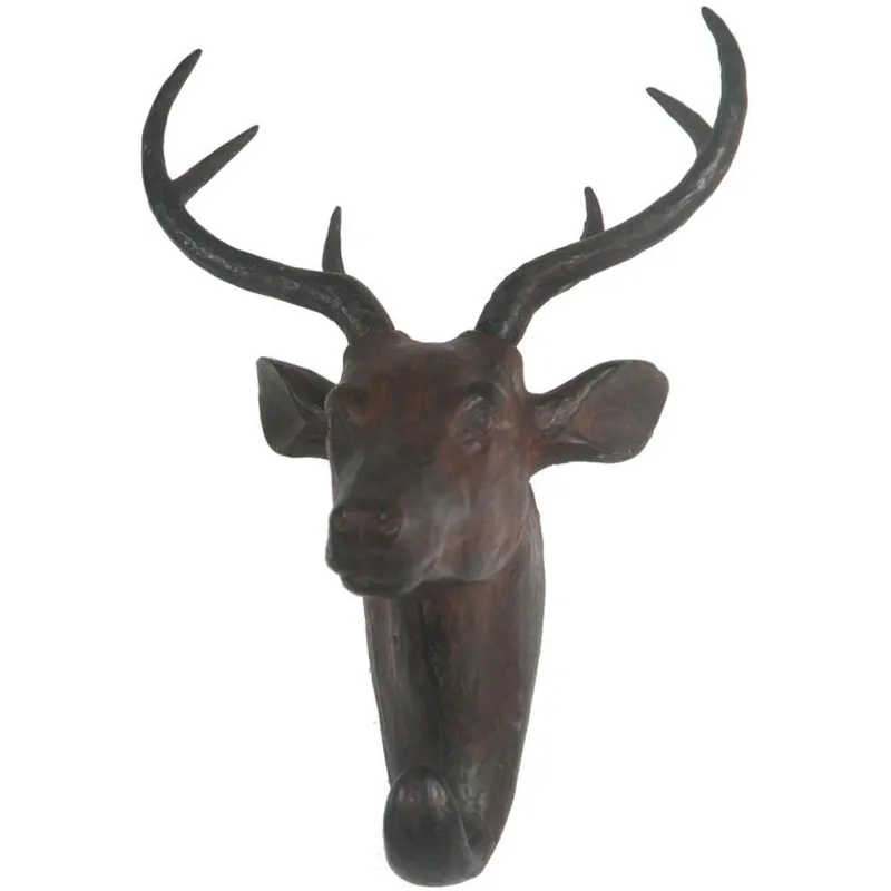 Deer Wall DÃ©cor Black