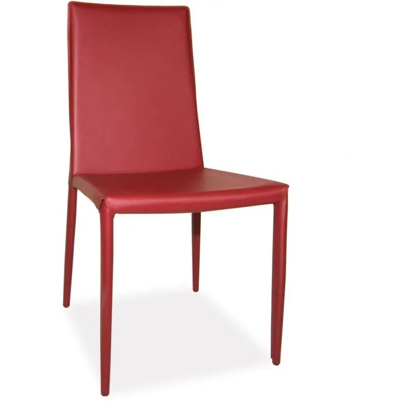 Lusso Dining Chair Red-M2