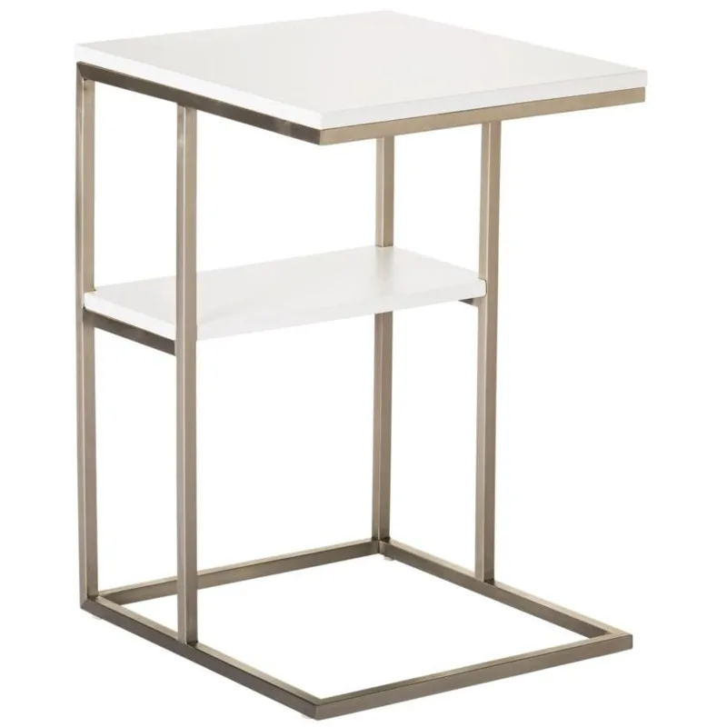 Posta 2 Level Table White