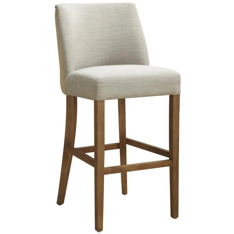 Mercer Jute Bar Stool Cappuccino