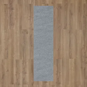 Dual Surface Thin Lock Rug Pad Grey Floor