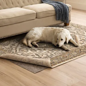 Pet Proof Rug Pad Grey Lifestyle