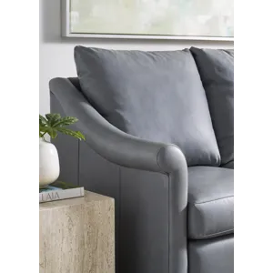 Leather Zero Wall Dual Power Reclining Sofa