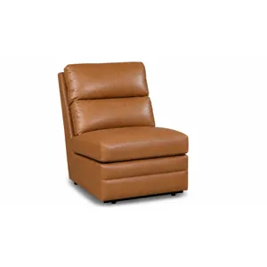 Leather Wall Proximity Power Armless Recliner