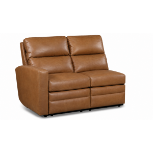 Leather Wall Proximity Power LAF Reclining Loveseat