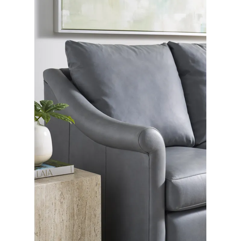 Leather Zero Wall Dual Power Reclining Sofa