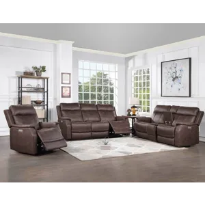 Valencia Dual-Power Leatherette Recliner