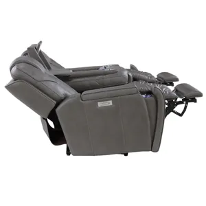 Daniel Triple Power Leather Theater Sofa