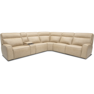6 PC Reclining Sectional