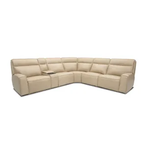 6 PC Reclining Sectional