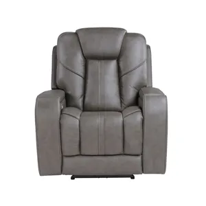 Daniel Triple Power Leather Theatre Recliner