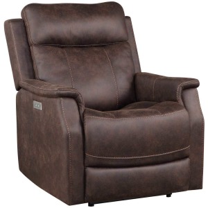 Valencia Dual-Power Leatherette Recliner