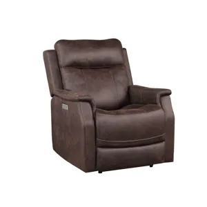 Valencia Dual-Power Leatherette Recliner