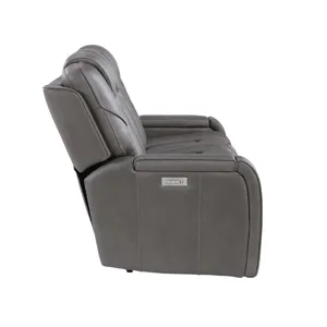 Daniel Triple Power Leather Theater Sofa