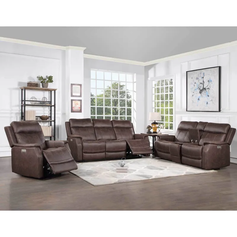 Valencia Dual-Power Leatherette Recliner