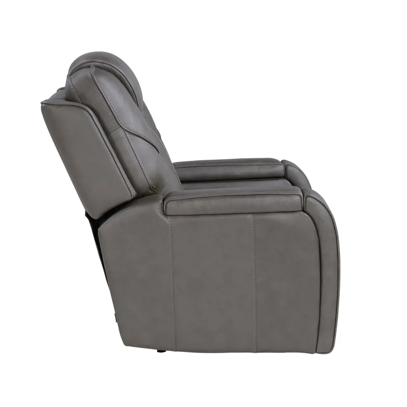Daniel Triple Power Leather Theatre Recliner