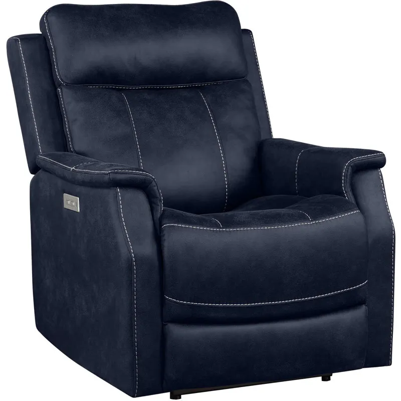 Valencia Dual-Power Leatherette Recliner