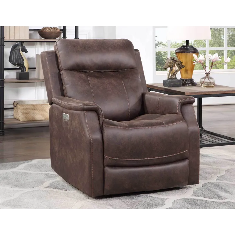 Valencia Dual-Power Leatherette Recliner
