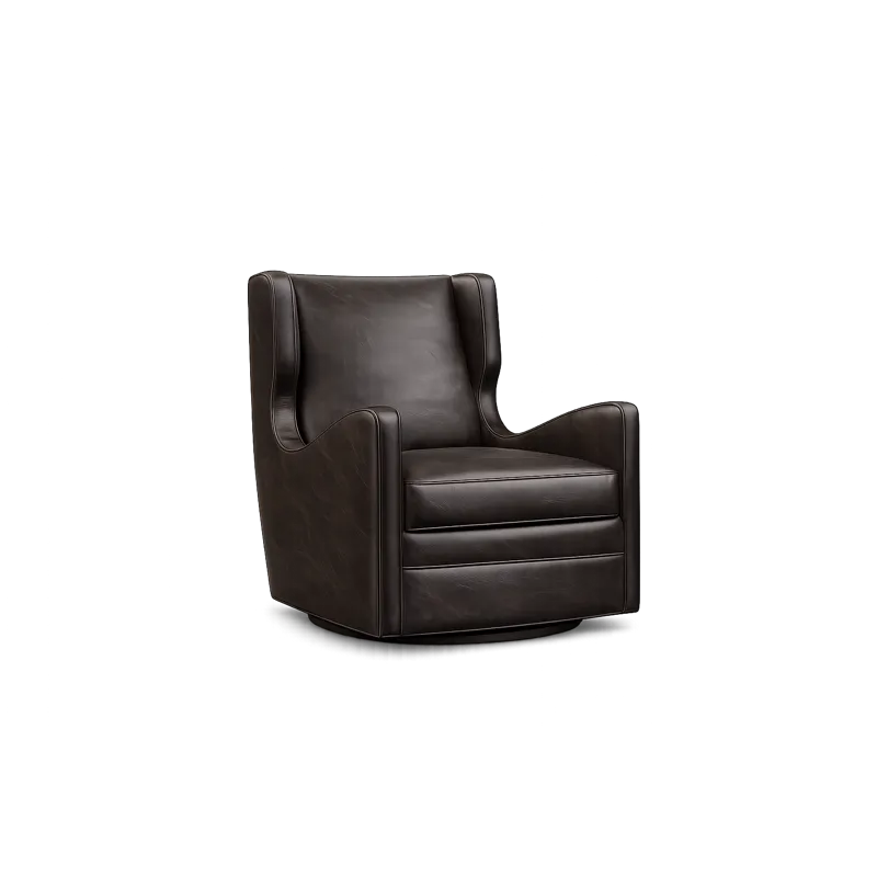 Leather Swivel Chair