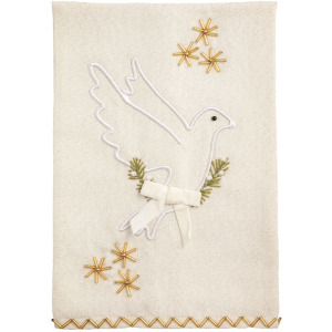 Dove Embroidery Towel