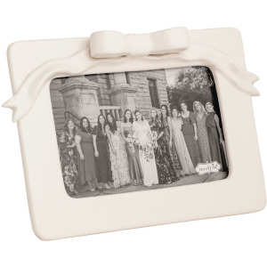 5X7 White Bow Frame