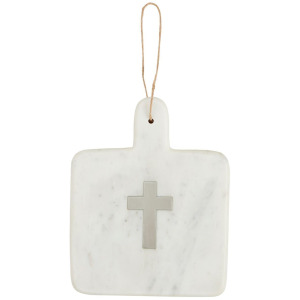 SILVER CROSS MARBLE BOARD