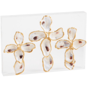 3 CROSS ACRYL OYSTER PLAQUE