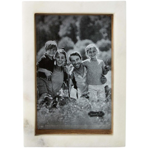 4X6 Wood Marble Shadow Frame