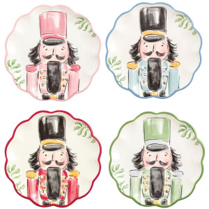 Nutcracker Dessert Plates