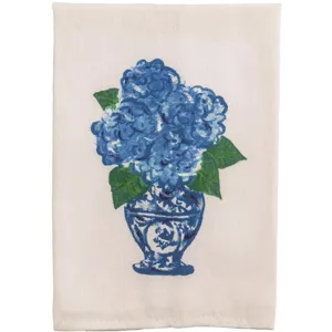 Painted Hydragea Towel